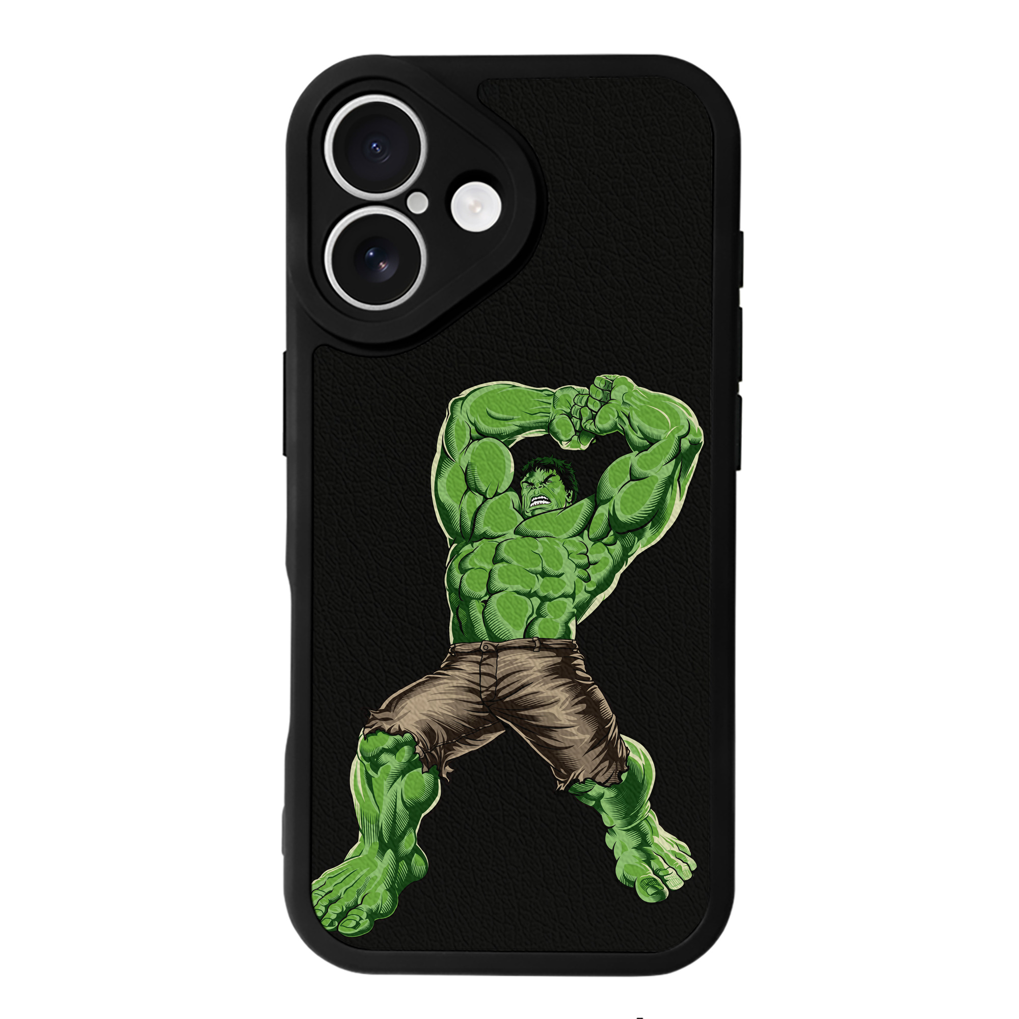 （画像用） アベンジャーズ The Avengers 【iPhone 16シリーズ対応】シリコンスマホケース（レザー調） 材質：シリコン